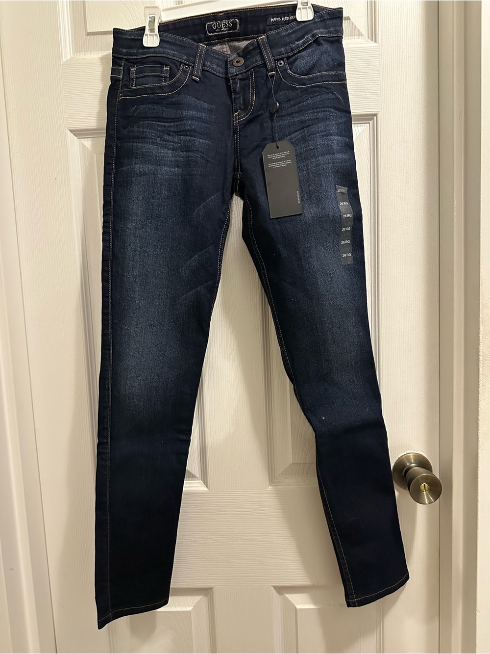 GUESS Dark Indigo Skinny Jeans